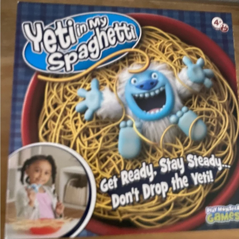 NEW Yeti in My Spaghetti Game Board Game Family Game Kids Toys Ages 4+